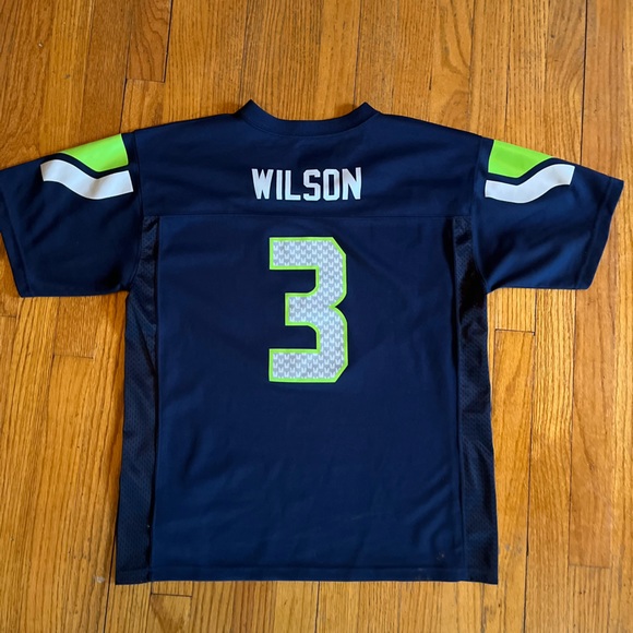 Seattle Seahawks / Russell Wilson #3 NFL Jersey / Excellent Condition / 🚭 - Picture 2 of 6